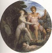Girolamo Macchietti Venus and Adonis oil painting on canvas